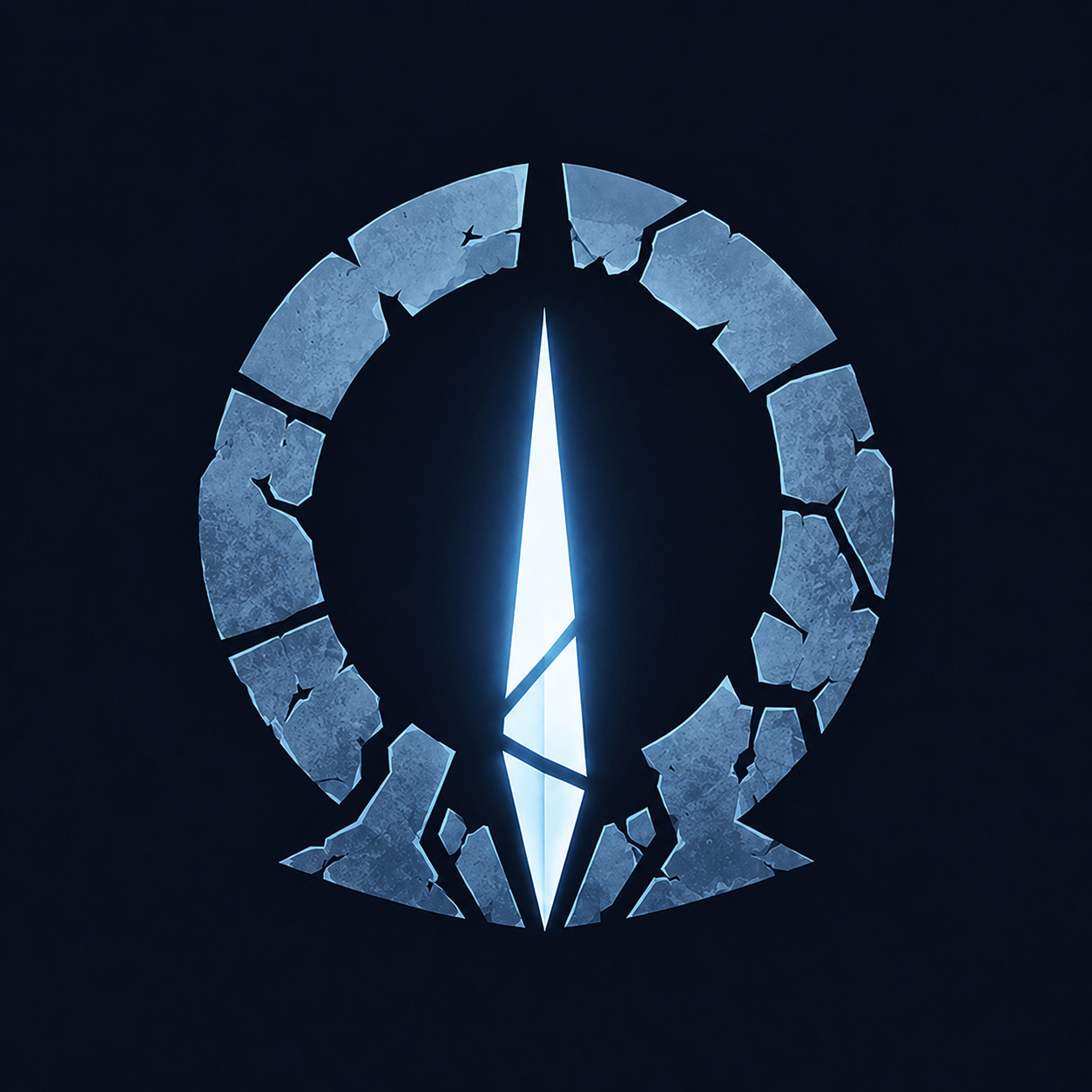 Blue contact icon